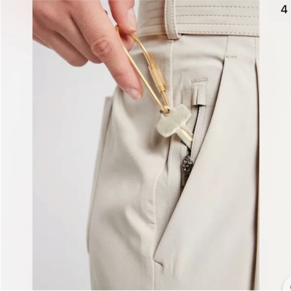 ATHLETA | skyline pant II cream sz 6 - Picture 4 of 11